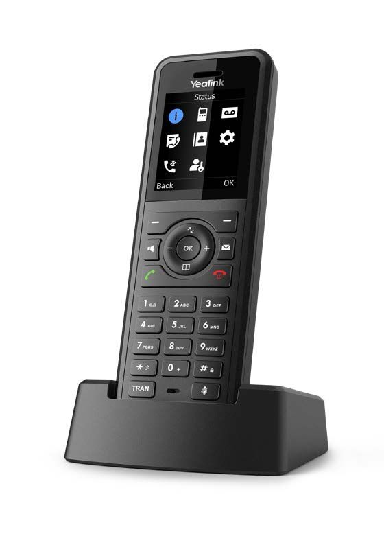Yealink W57R - DECT durci IP54 ecran couleur 1.8', compatible w80 bouton alarme