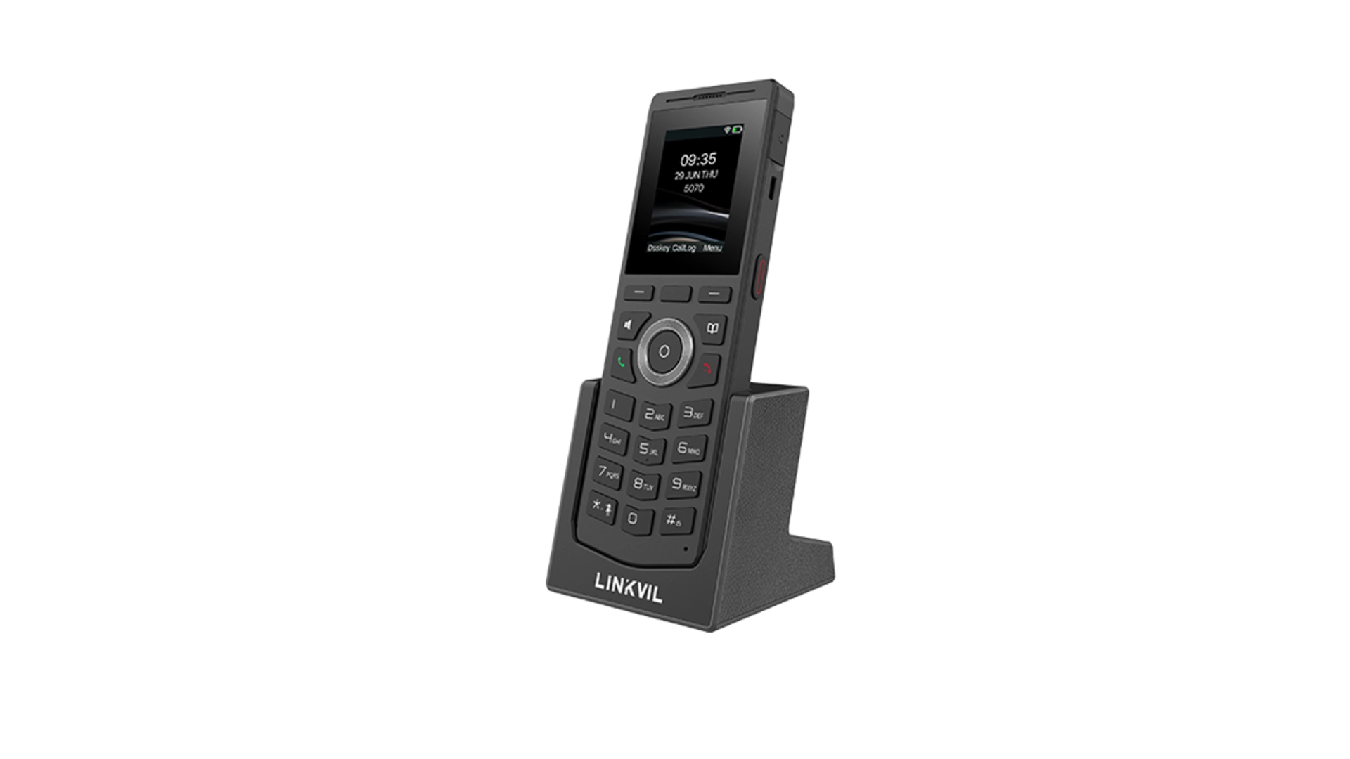 Fanvil W610W - Téléphone WiFi portable écran 2'' avec vibreur et 4 comptes SIP