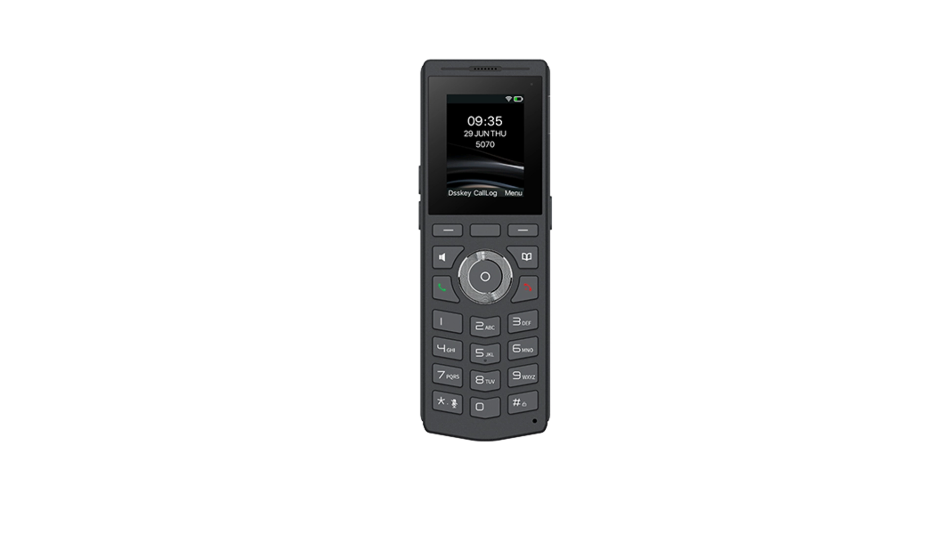 Fanvil W610W - Téléphone WiFi portable écran 2'' avec vibreur et 4 comptes SIP
