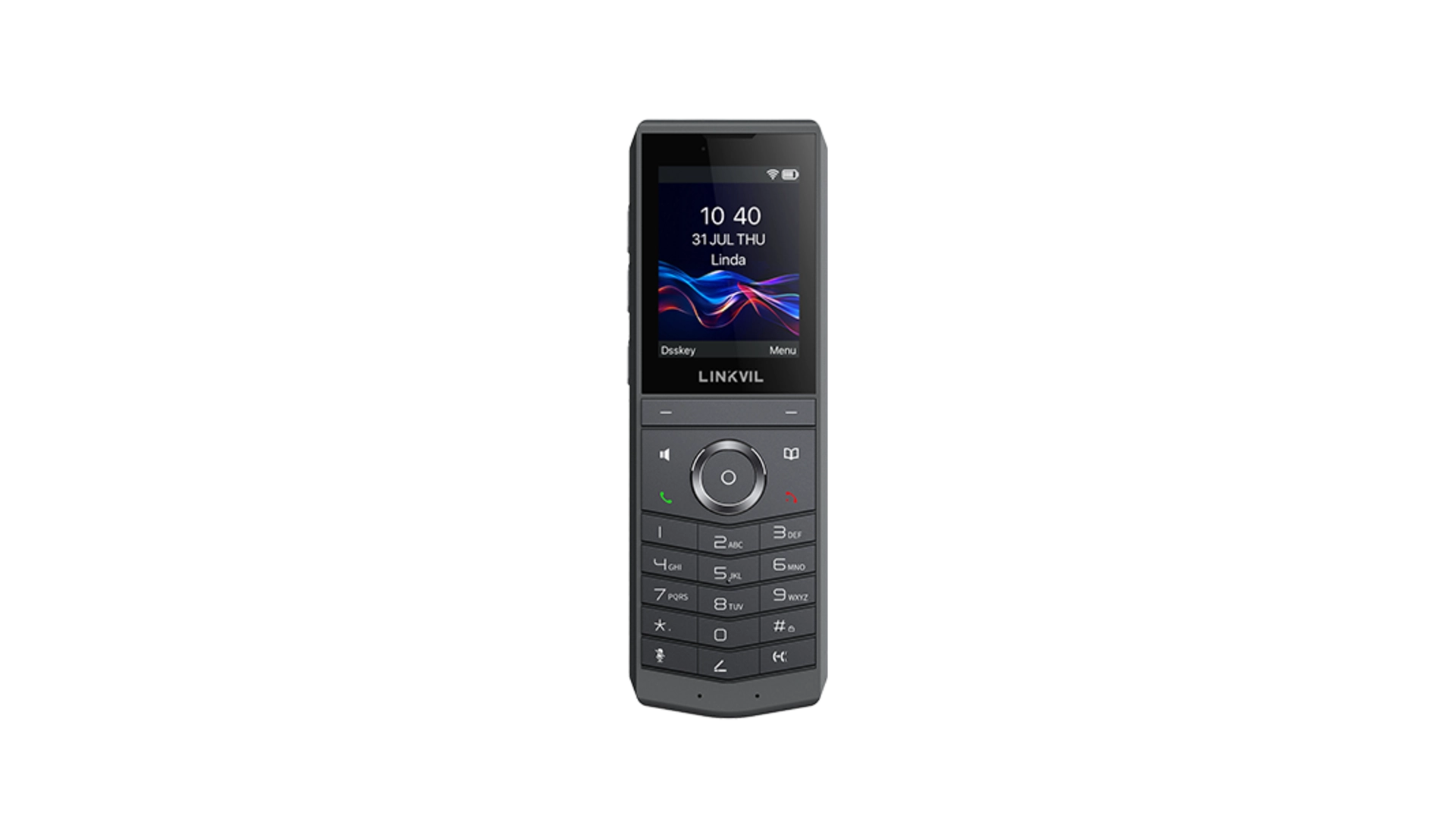 Fanvil W620W - Téléphone WIFI 6 portable avec écran 2,8" et 8 comptes SIP