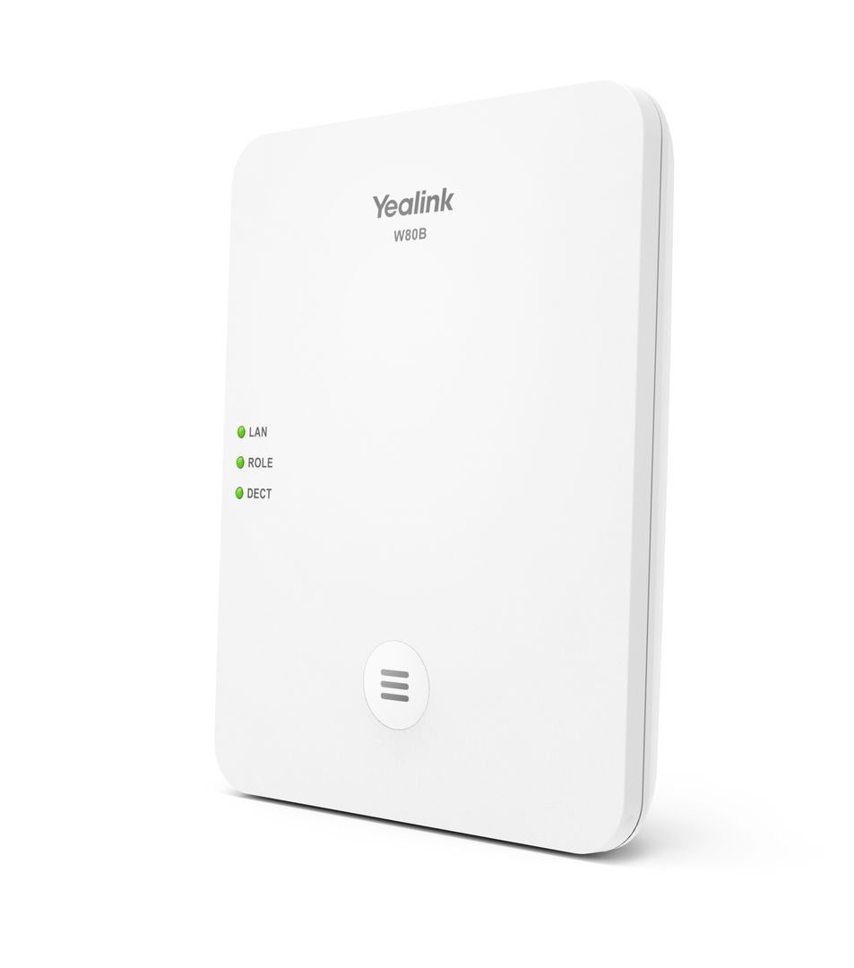 Yealink W80DM - Borne multicell roaming et handover, 100 dect 100 appels 30 bornes