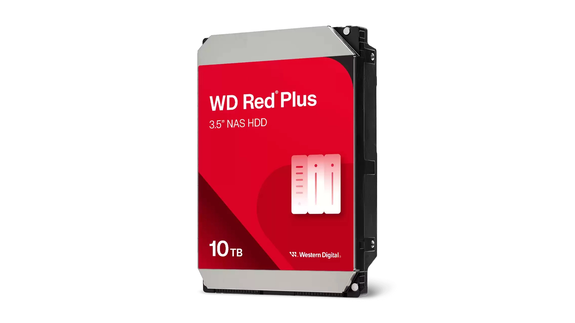 Western Digital WD101EFBX - Disque dur Red+ 10To 3,5" NAS RAID 7200 tr/min