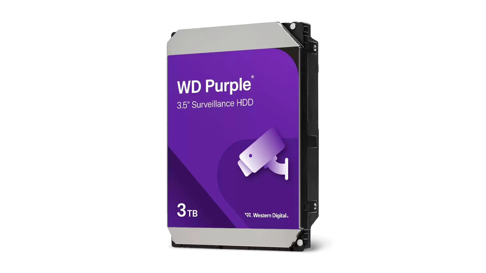 Western Digital WD34PURZ - Disque dur Purple 3To 3,5" pour vidéosurveillance