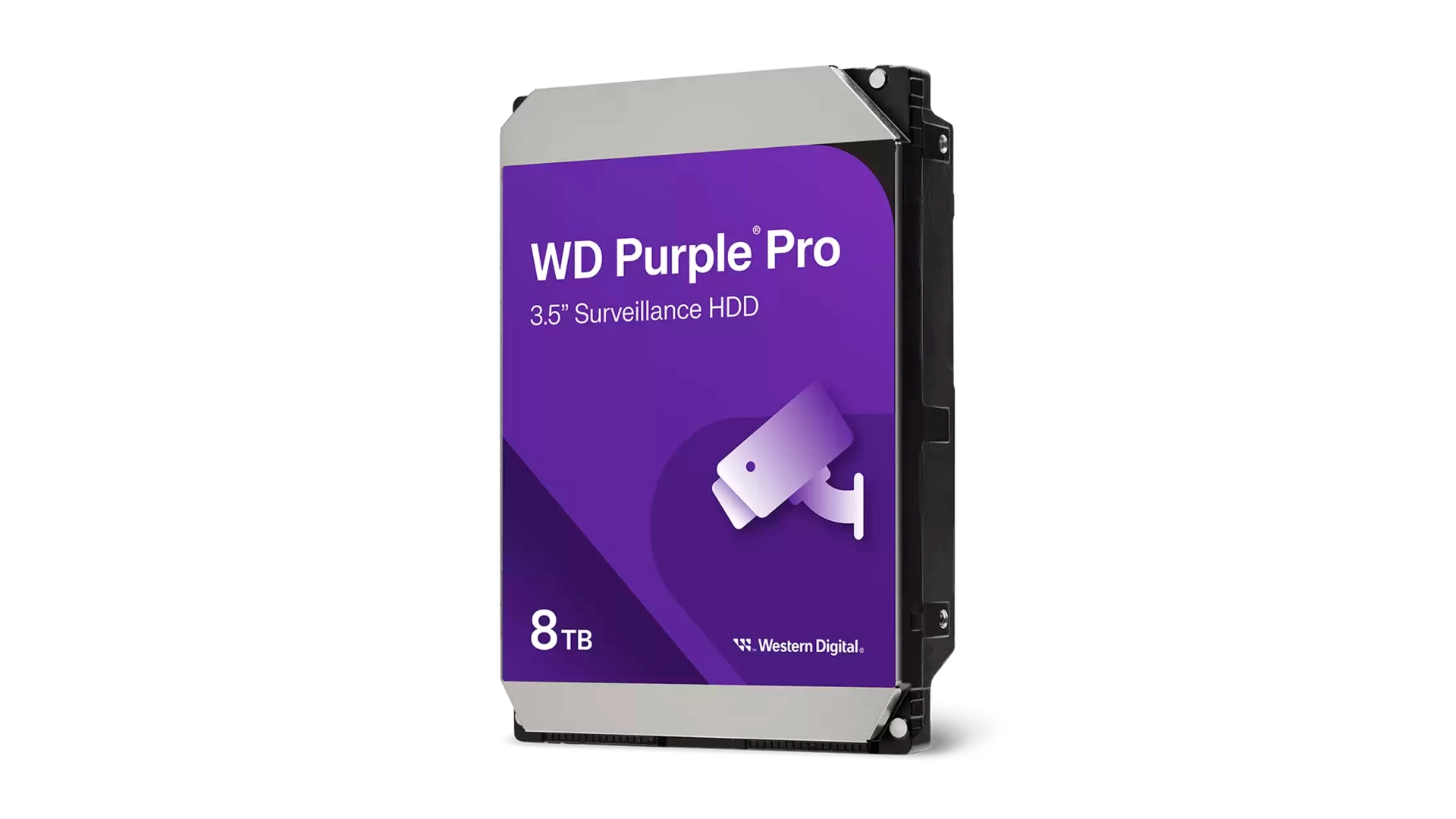 Western Digital WD8002PURP - Disque dur 8To Purple 3.5" SATA pour vidéosurveillance