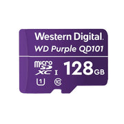 Western Digital WDD128G1P0C - Carte microSDXC Purple 128Go Vidéosurveillance Classe 10 UHS-I