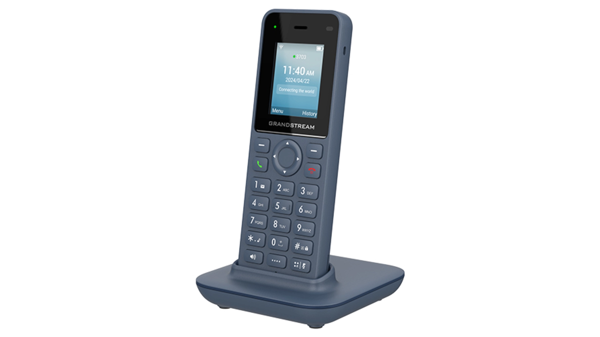 Grandstream WP816 Poste IP WiFi 6 128X160 (1.77') LCD 1500MAH,5V/1A Combine seul, Écran Couleur, Bluetooth
