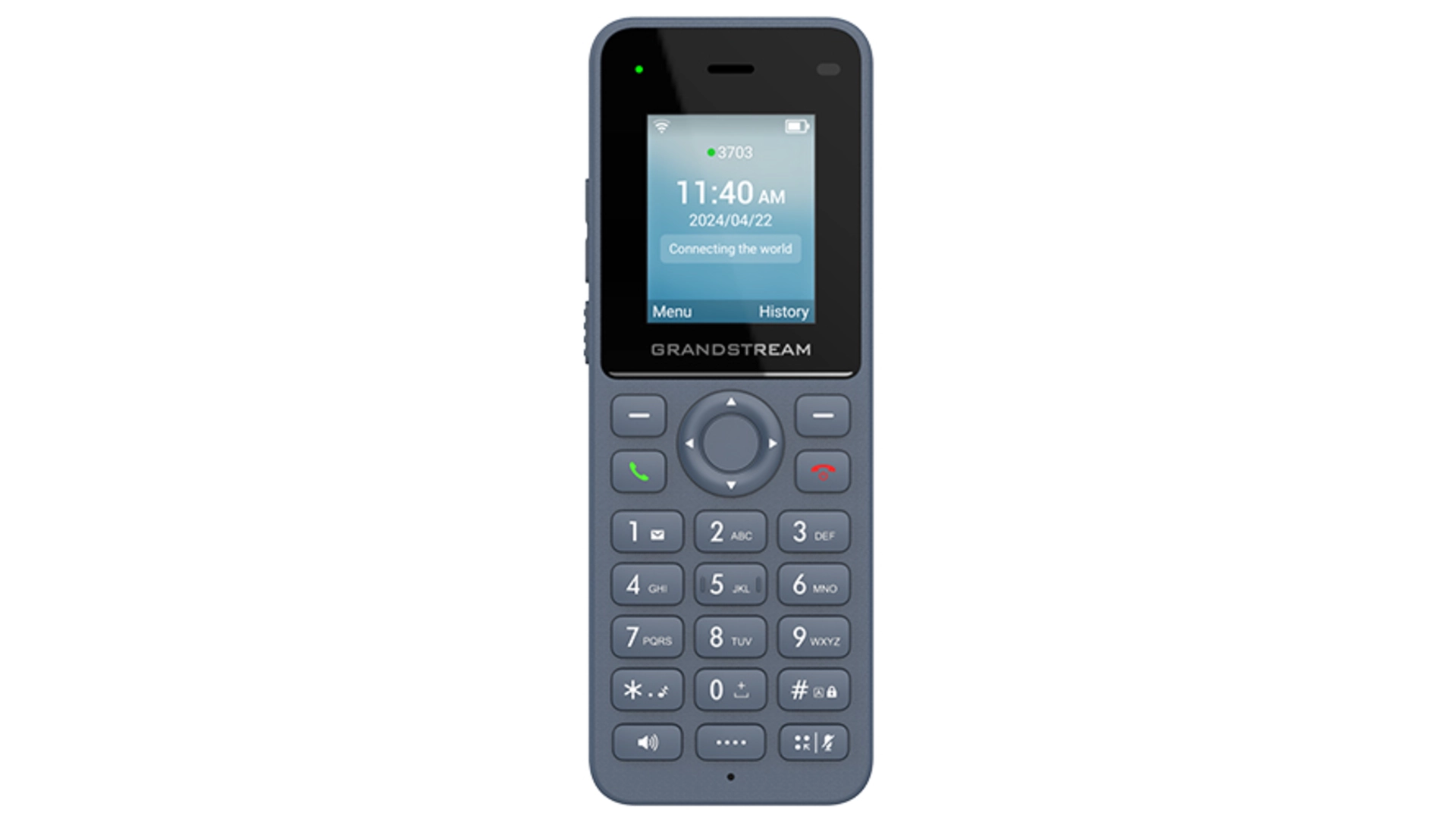 Grandstream WP816 Poste IP WiFi 6 128X160 (1.77') LCD 1500MAH,5V/1A Combine seul, Écran Couleur, Bluetooth