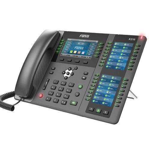 Fanvil X210 - Téléphone IP 20 Comptes SIP avec Module de Touches Programmables