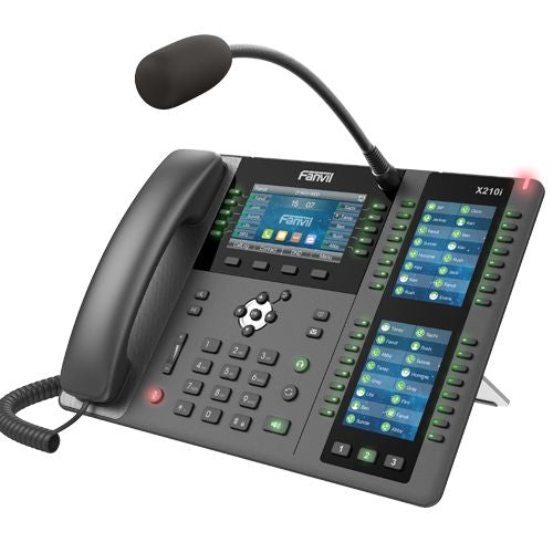 Fanvil X210I - Téléphone IP 20 comptes SIP PoE WiFi Bluetooth