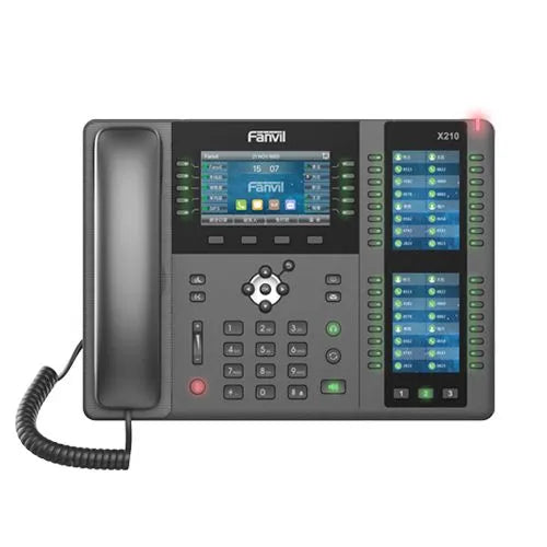 Fanvil X210 - Téléphone IP 20 Comptes SIP avec Module de Touches Programmables