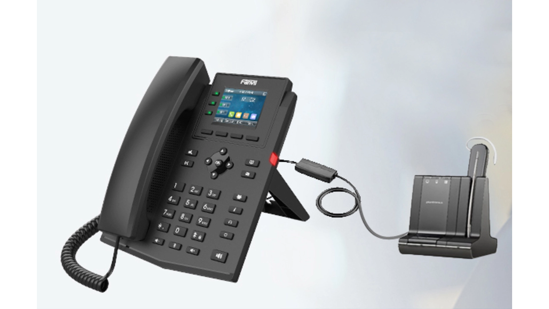 Fanvil X303-2 WIRE - Téléphone 4 Comptes SIP POE