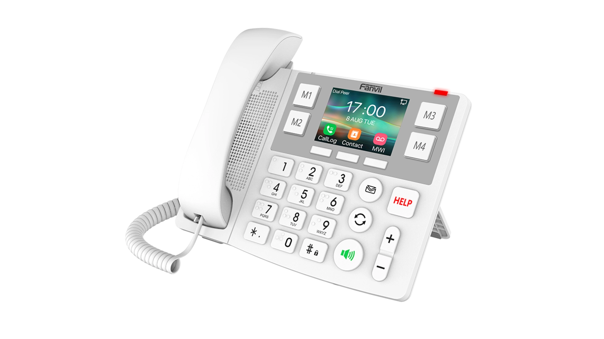 Fanvil X305 - Téléphone 2 Comptes SIP POE WIFI Gros Boutons