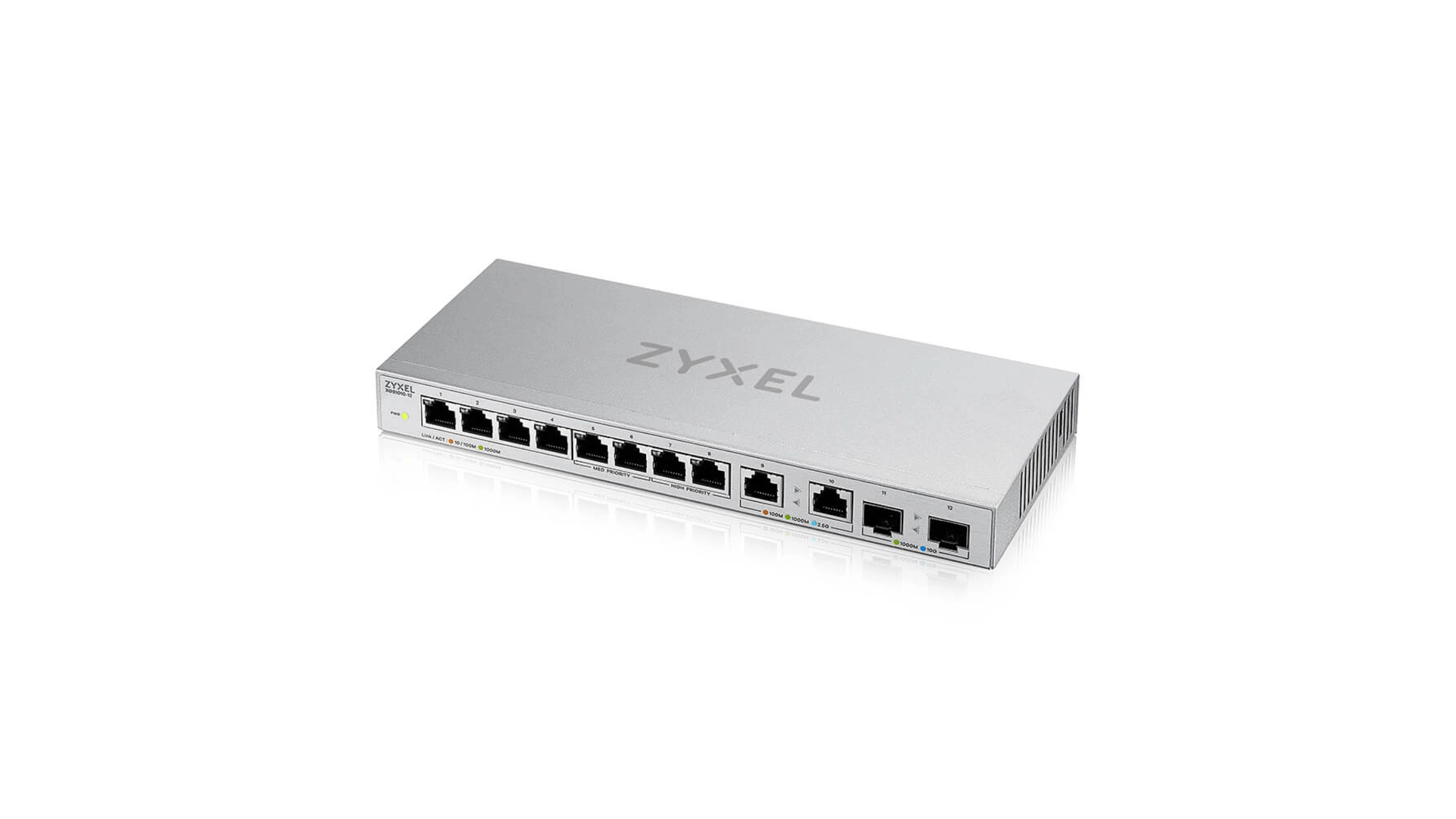 Zyxel Switch 8 ports giga/ 2X2,5G 2XSFP