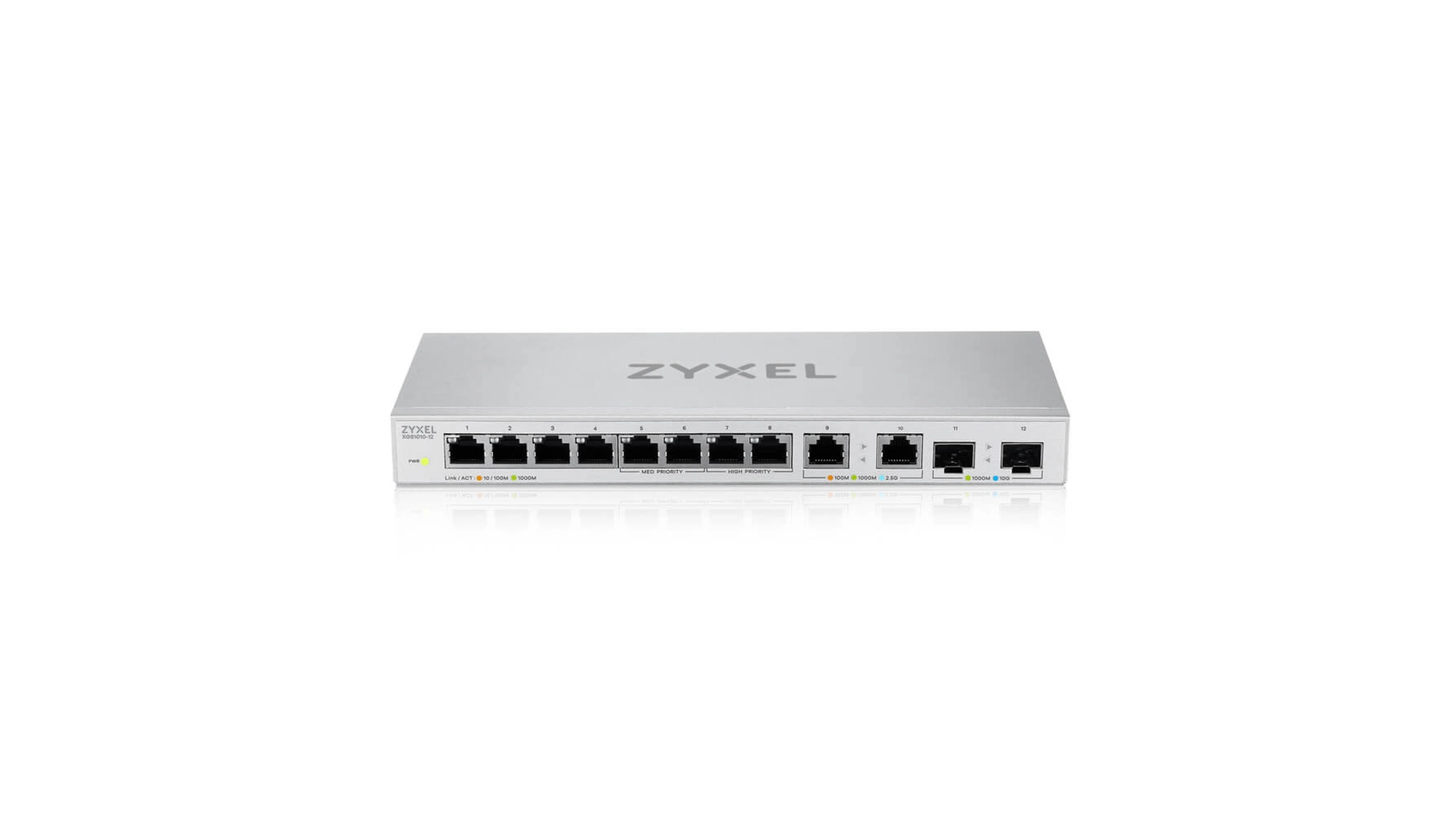 Zyxel Switch 8 ports giga/ 2X2,5G 2XSFP