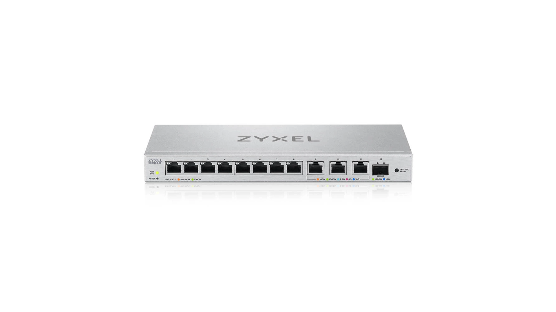 Zyxel Switch 12 ports GIGA+3 port multi Gig 1/2,5/5/10, 10 GB, 1 SFP+