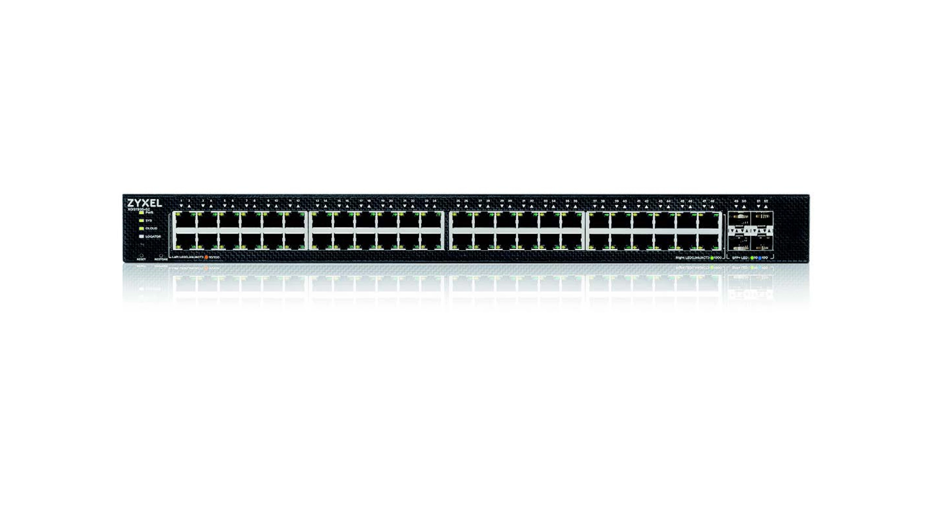 Zyxel Switch hybride 48XGBPS+4X10GBPS SFP, 1 GB