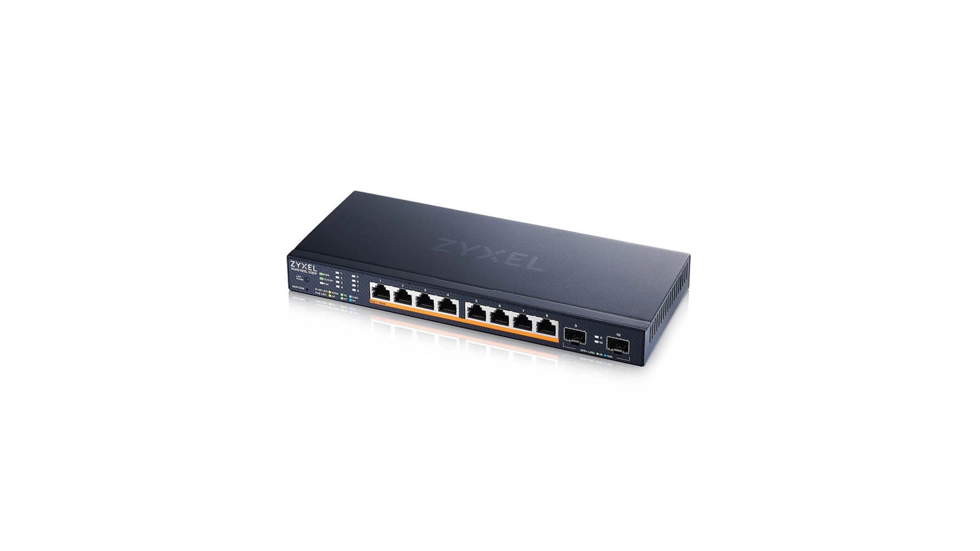 Zyxel Switch 8 ports 2.5G + 2 SFP 8 POE, 2,5 GB