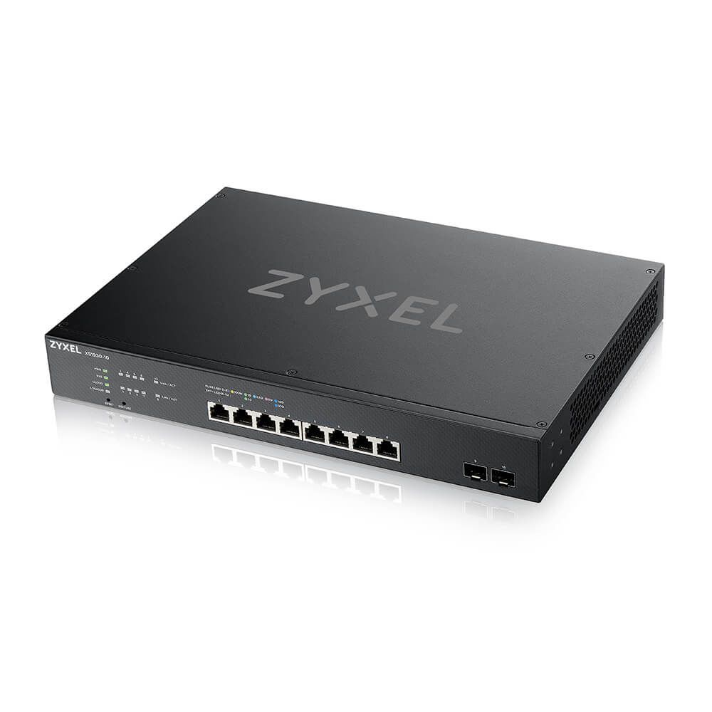 Zyxel Switch 8 ports multi giga managed, 10 GB, NebulaFlex