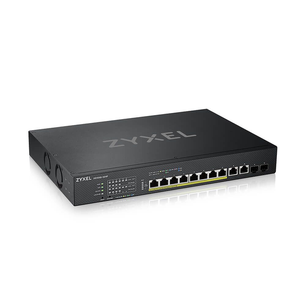 Zyxel Switch 8 ports 10G POE+2 10G+2 SFP 375W, 10 GB, NebulaFlex