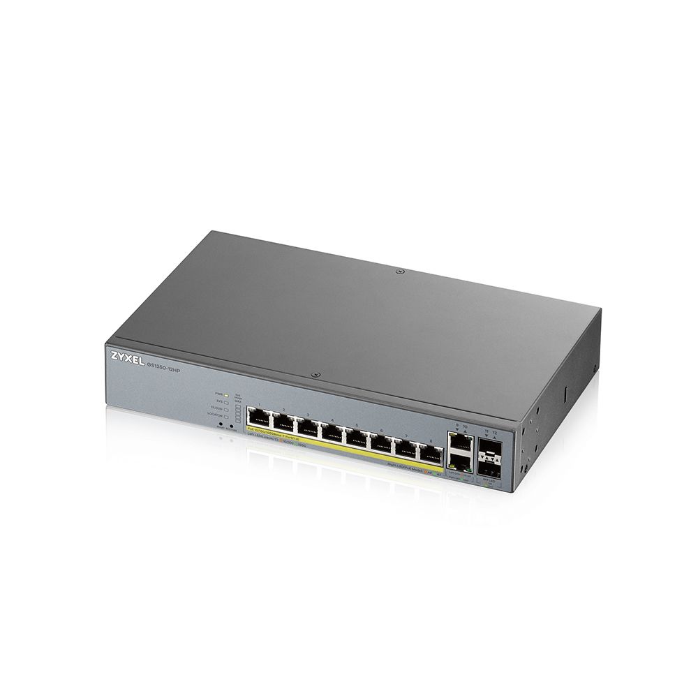 Zyxel 8 ports gbps POE configurable 130W, 1 GB, NebulaFlex Pro