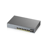 Zyxel 8 ports gbps POE configurable 130W, 1 GB, NebulaFlex Pro