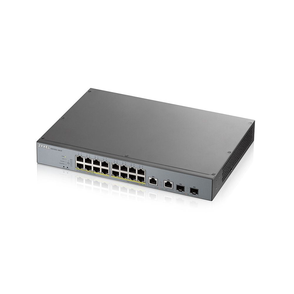 Zyxel 16 ports gbps POE configurable, 1 GB, NebulaFlex Pro