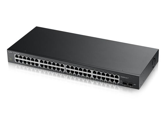 Zyxel Switch L2 48PORTS giga RJ45 rackabl, 1 GB