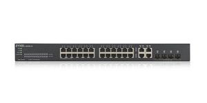 Zyxel Switch hybride 24 ports 4 combo, 1 GB, NebulaFlex
