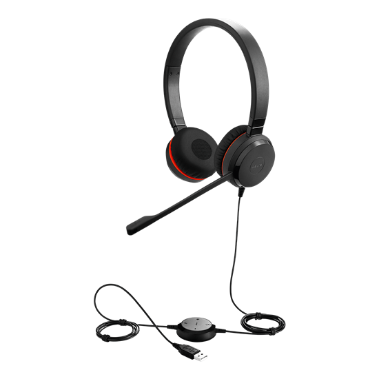 Jabra Evolve 20 MS - Casque filaire USB stéréo antibruit - 4999-823-309