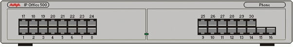 Avaya - Module d'extension téléphone 16 - 700449507 - 700449507 vue 2