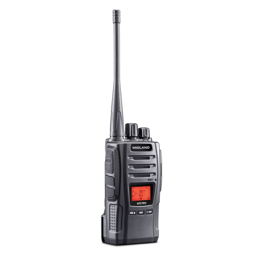 Midland G13 PRO – Talkie-walkie dual band PMR446/LPD 40h autonomie – C1668