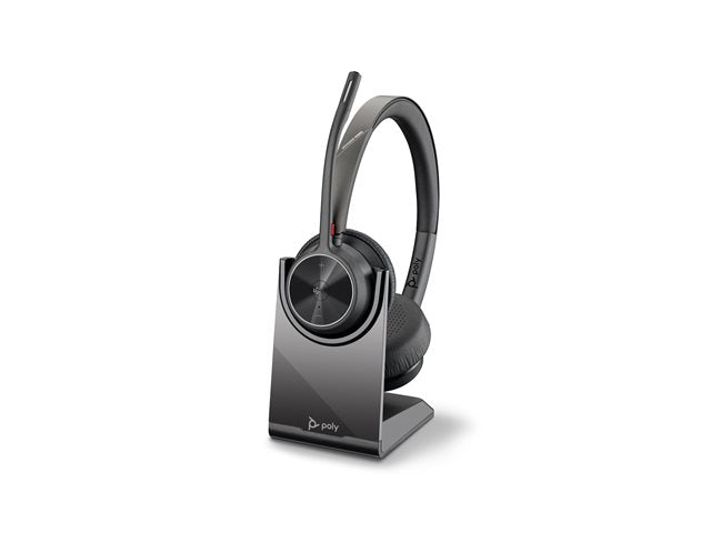 Poly Voyager 4320-M - Casque stéréo Bluetooth certifié Microsoft Teams avec dongle BT700 - 77Z32AA - 77Z32AA