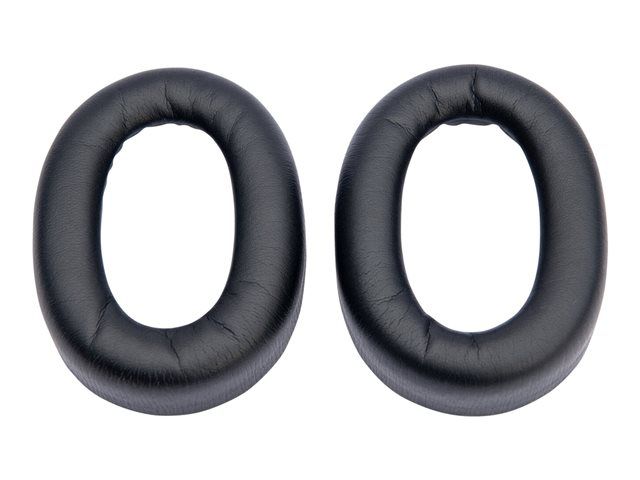 Lot de 2 coussinets simili cuir pour Jabra Evolve2 75
