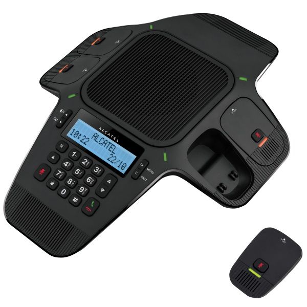 Alcatel Conference IP1850 SIP – Terminal d'audioconférence 15 personnes avec 4 micros DECT – ATL1412833
