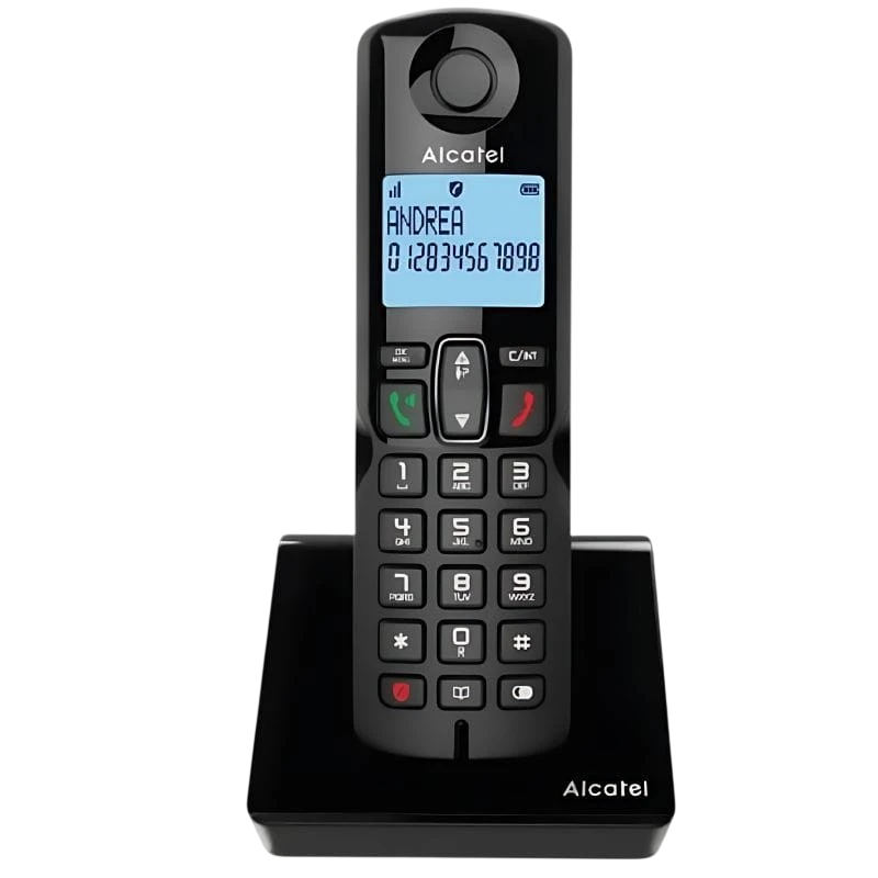 Alcatel S280 Solo – Téléphone DECT sans fil avec répondeur intégré – ATL1425369
