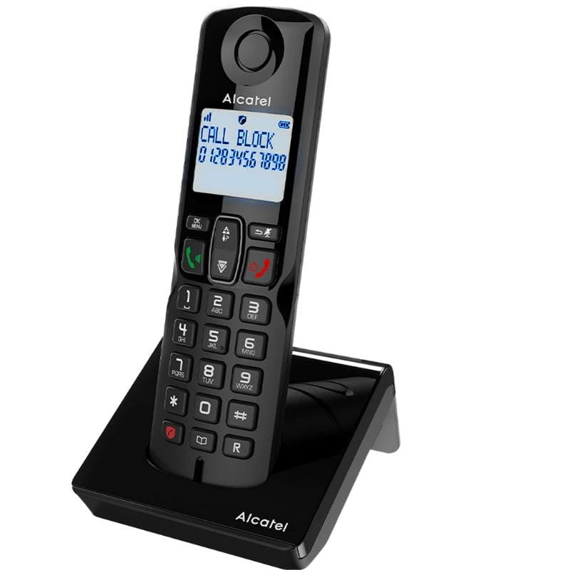Alcatel S280 Solo – Téléphone DECT sans fil avec répondeur intégré – ATL1425369