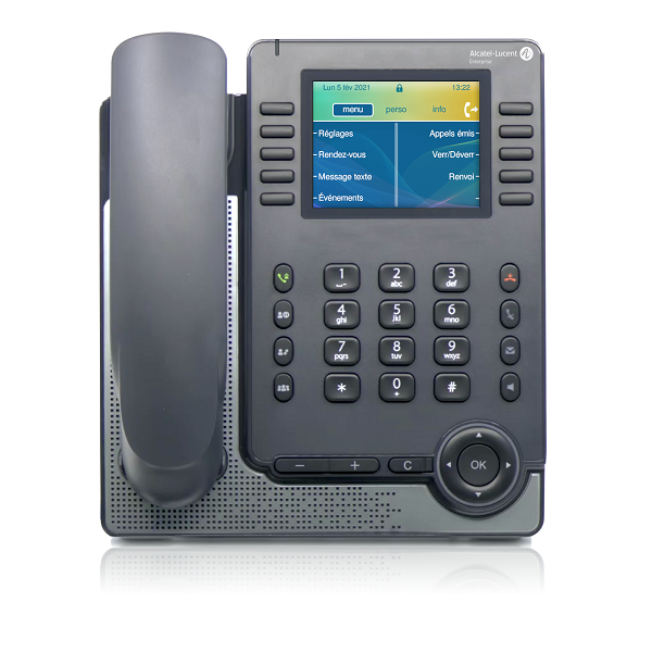 Alcatel-Lucent ALE-30H - Téléphone IP hybride écran couleur 3,5'' - 3ML37030AA