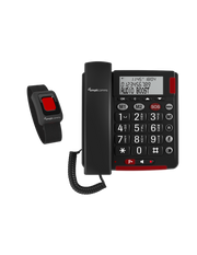 Alcatel BigTel 50 Alarm Plus – Téléphone analogique senior avec bracelet SOS – ATLE1424096