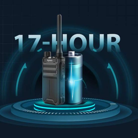 Hytera AP515 - Radio analogique IP54 18h autonomie USB-C Bluetooth