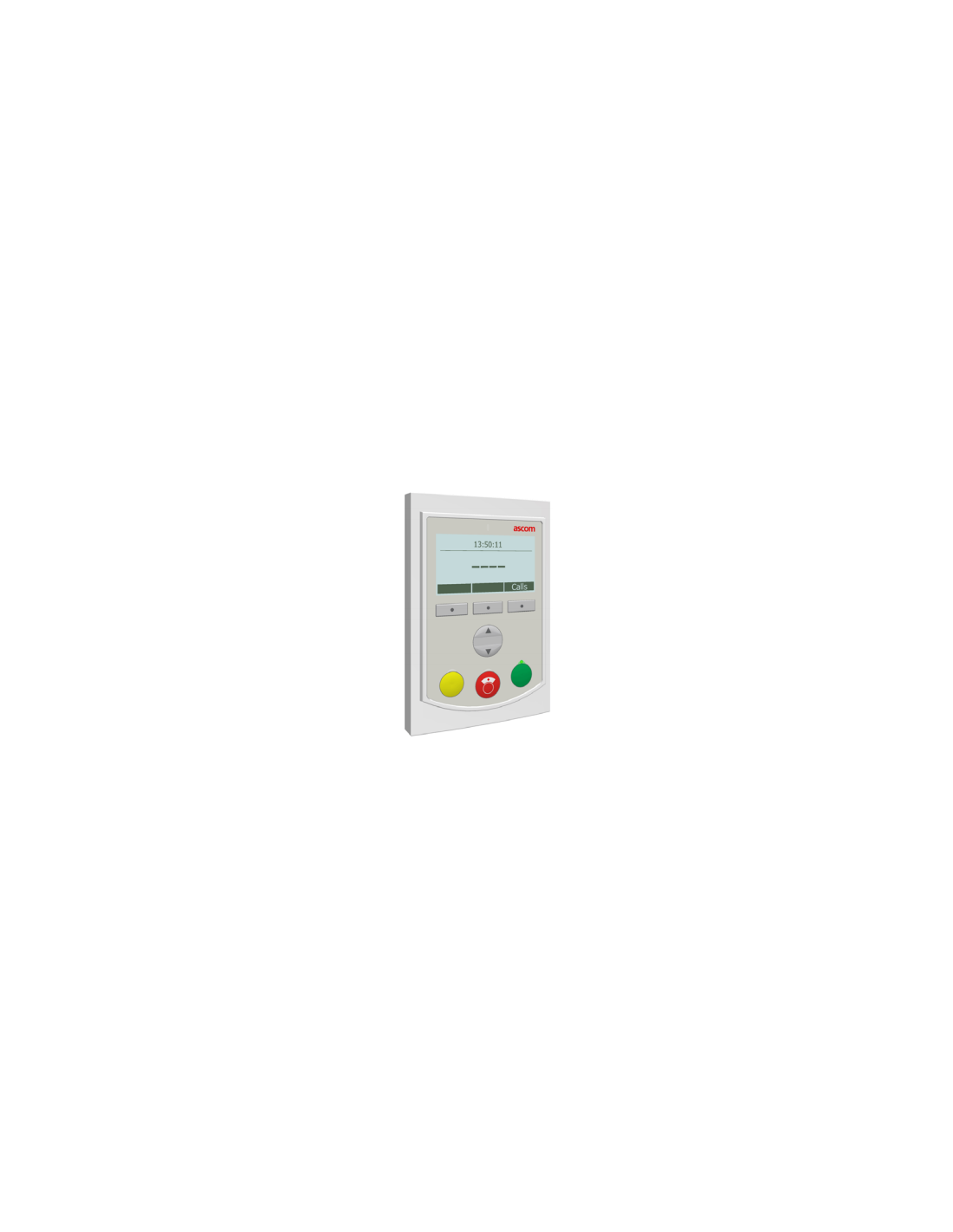 Ascom NIRD - Afficheur bloc porte pour appel infirmière teleCARE - NIRD-WAA