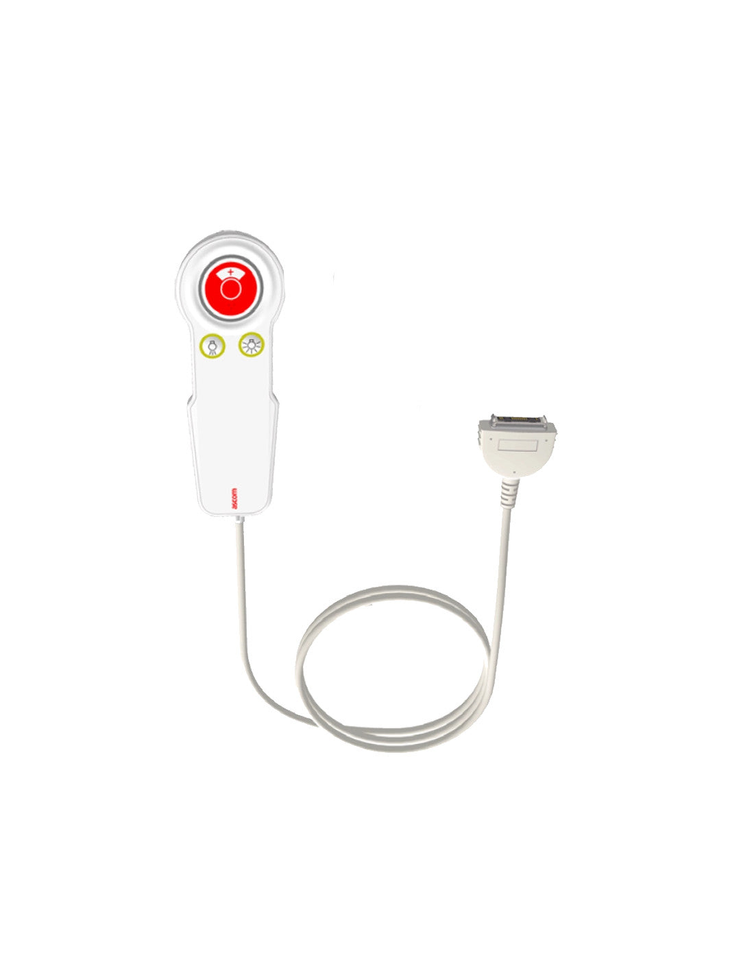 Ascom NIPH2 - Mini manipulateur étanche 1 bouton + 2 télécommandes éclairage - NIPH2-A3L