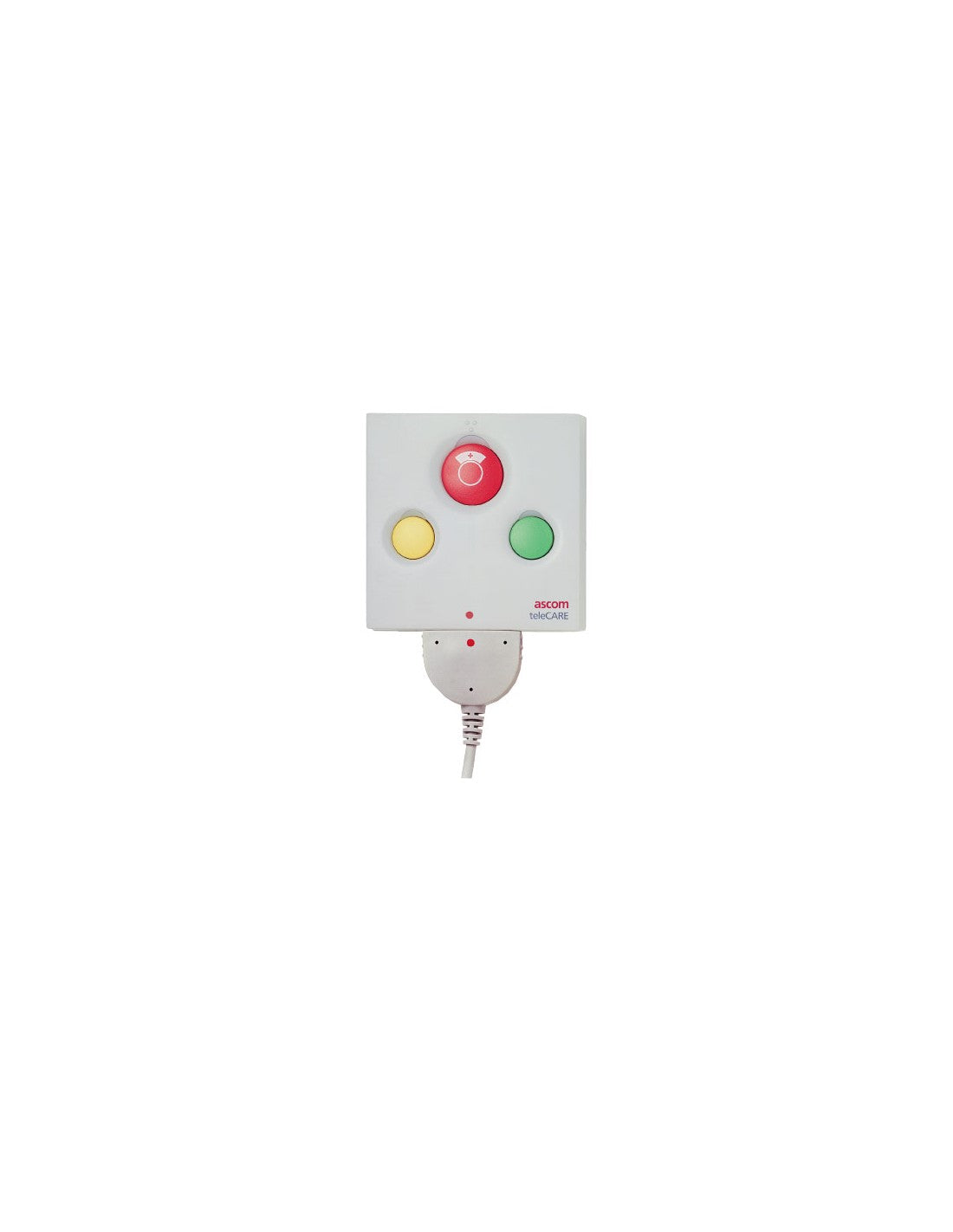 Ascom - Bouton d'appel téleCARE bloc porte 3 boutons - NIDM-W3N
