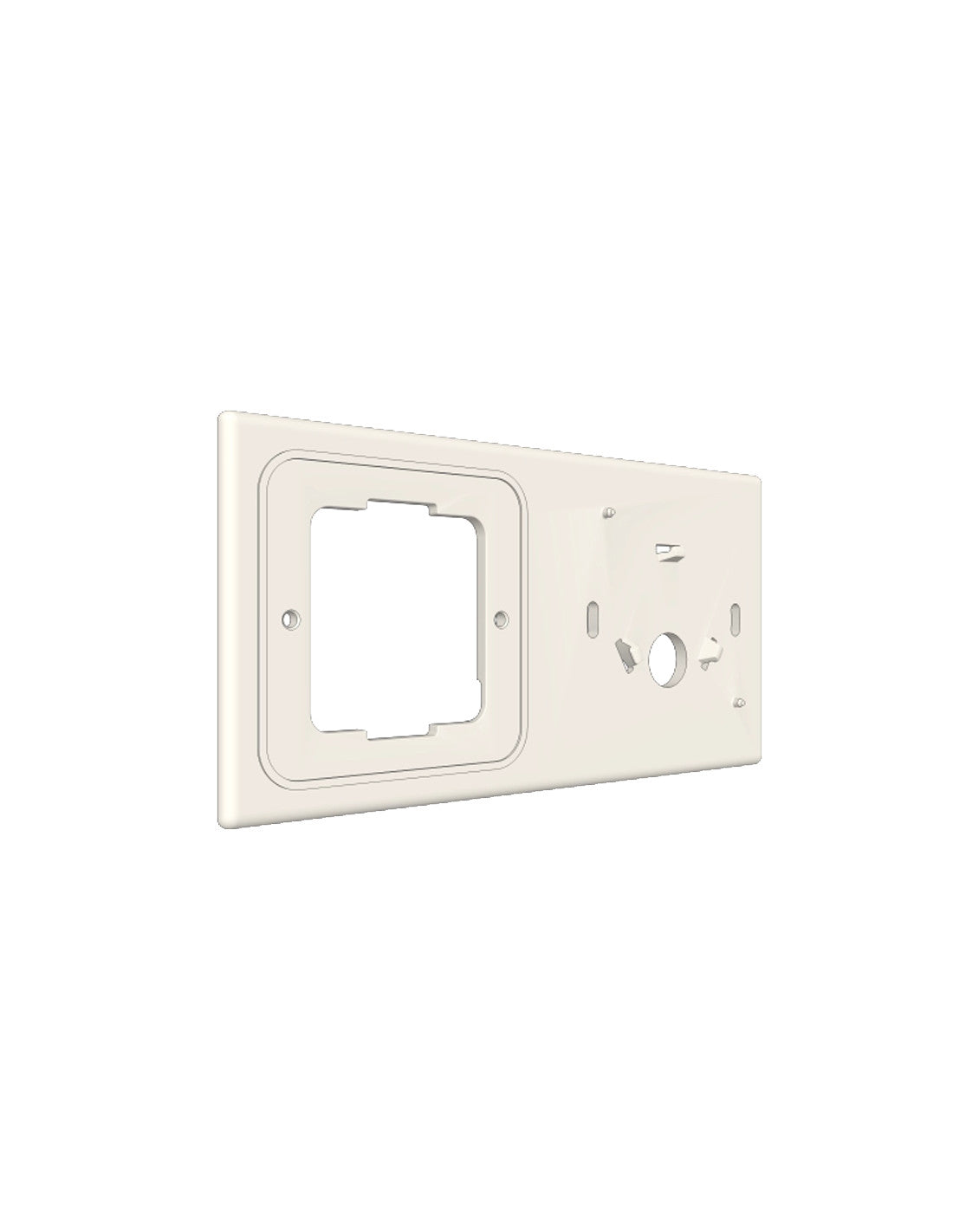 Ascom - Plaque de fixation double horizontale 92x184 - NUMPD92-H