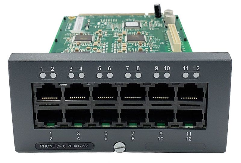Avaya - Carte d'extension 8 postes téléphoniques - 700417231 - 700417231