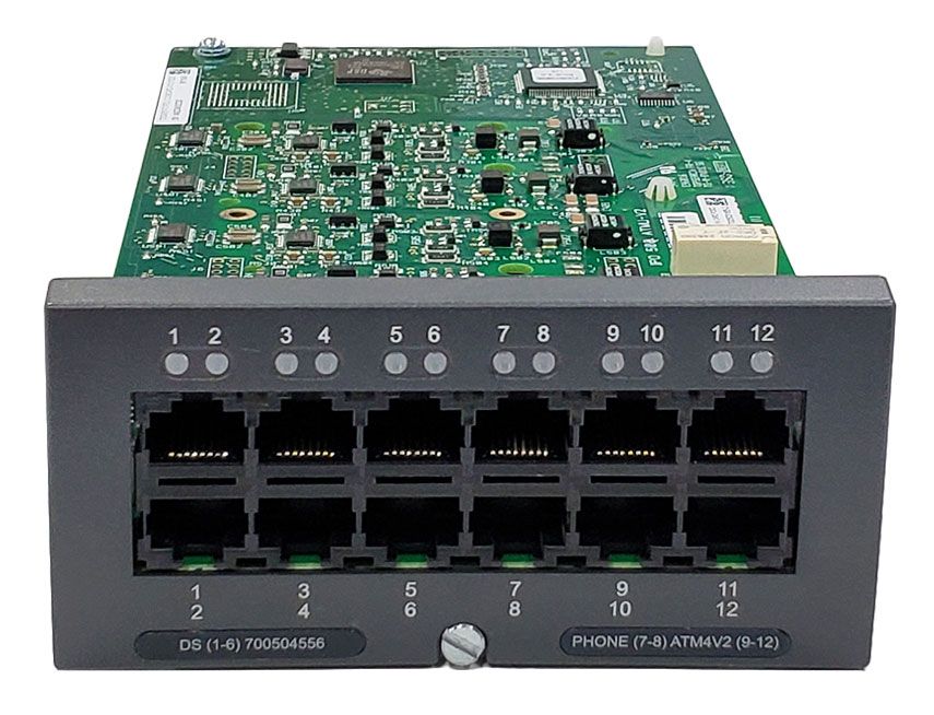 Avaya IP500 V2 - Carte combinée trunk analogique 4 ports - 700504556 - 700504556