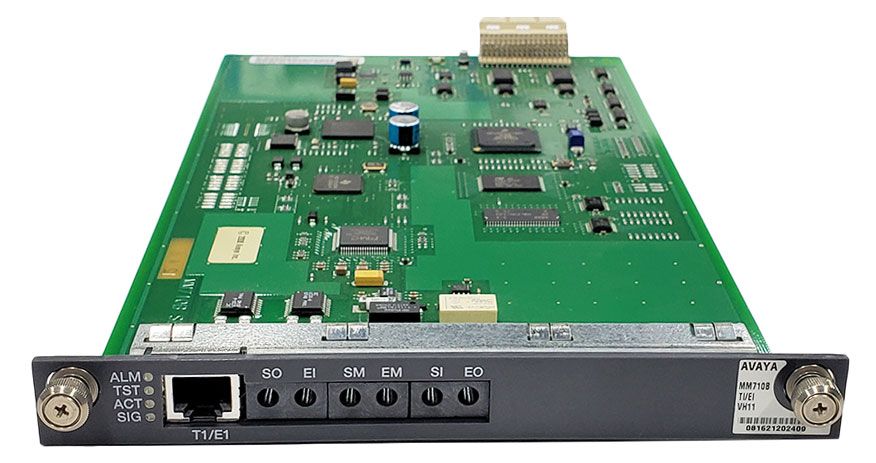 Avaya MM710B - Module média E1/T1 - 700466634 - 700466634