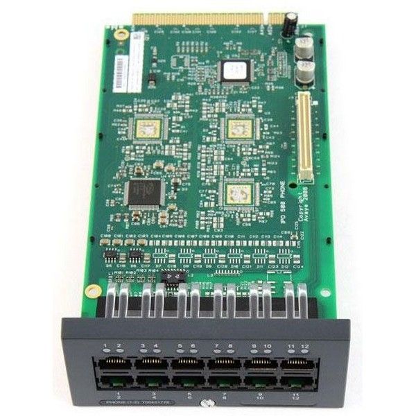 Avaya - Carte d'extension 2 postes téléphoniques - 700431778 - 700431778