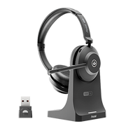 Axtel ONE BT - Casque stéréo Bluetooth avec base de charge - AXH-ONEBTD-CB