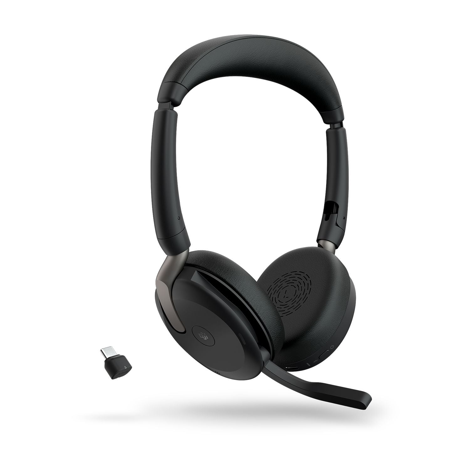 Jabra Evolve2 65 Flex MS - Casque sans fil stéréo avec socle de charge - 26699-999-889