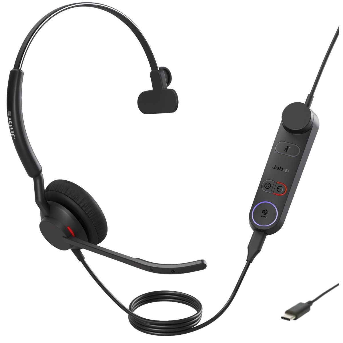 Jabra Engage 50 II - Casque filaire USB-C mono MS - 5093-299-2169